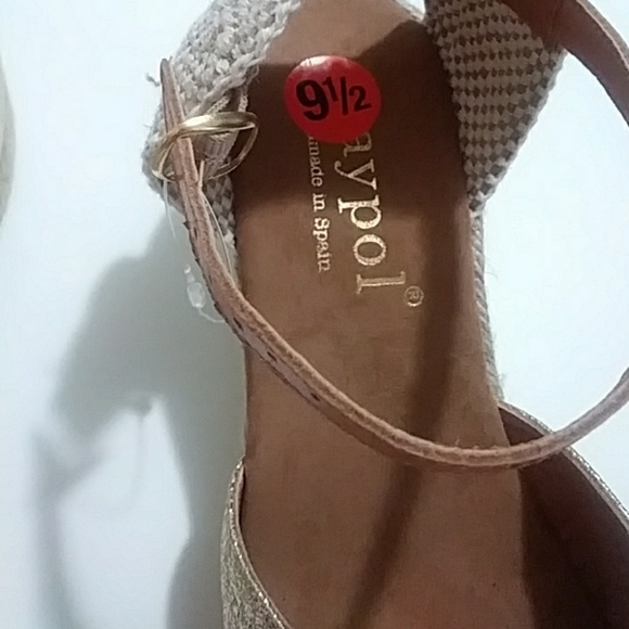 Maypol wedge in gold - Picture 4 of 4